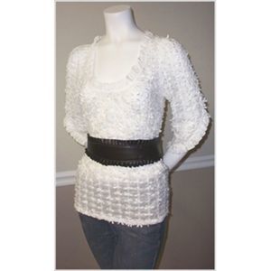 Rebecca Taylor Voile Top with Bows